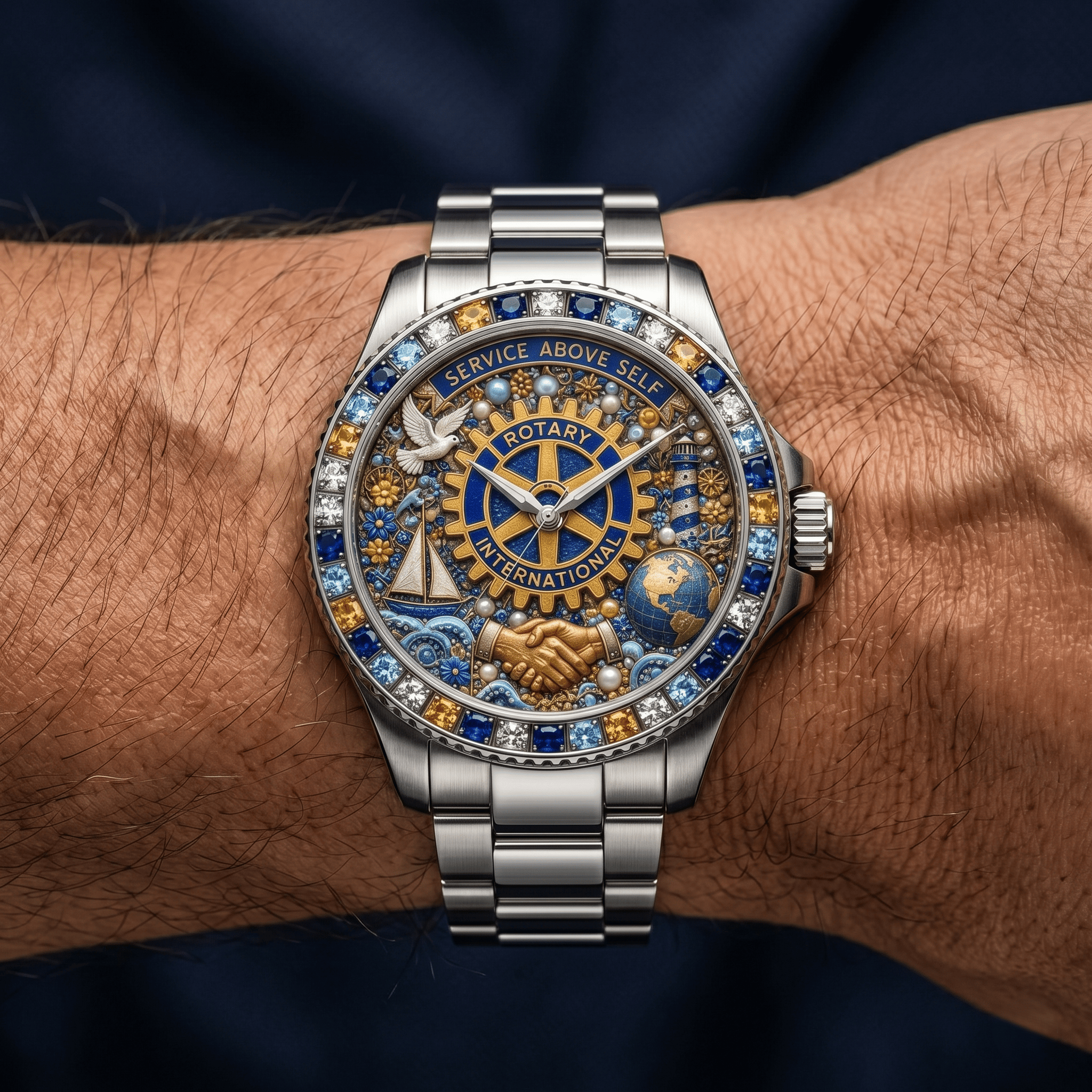 ROTI Premium Stainless Steel Watch TNSM