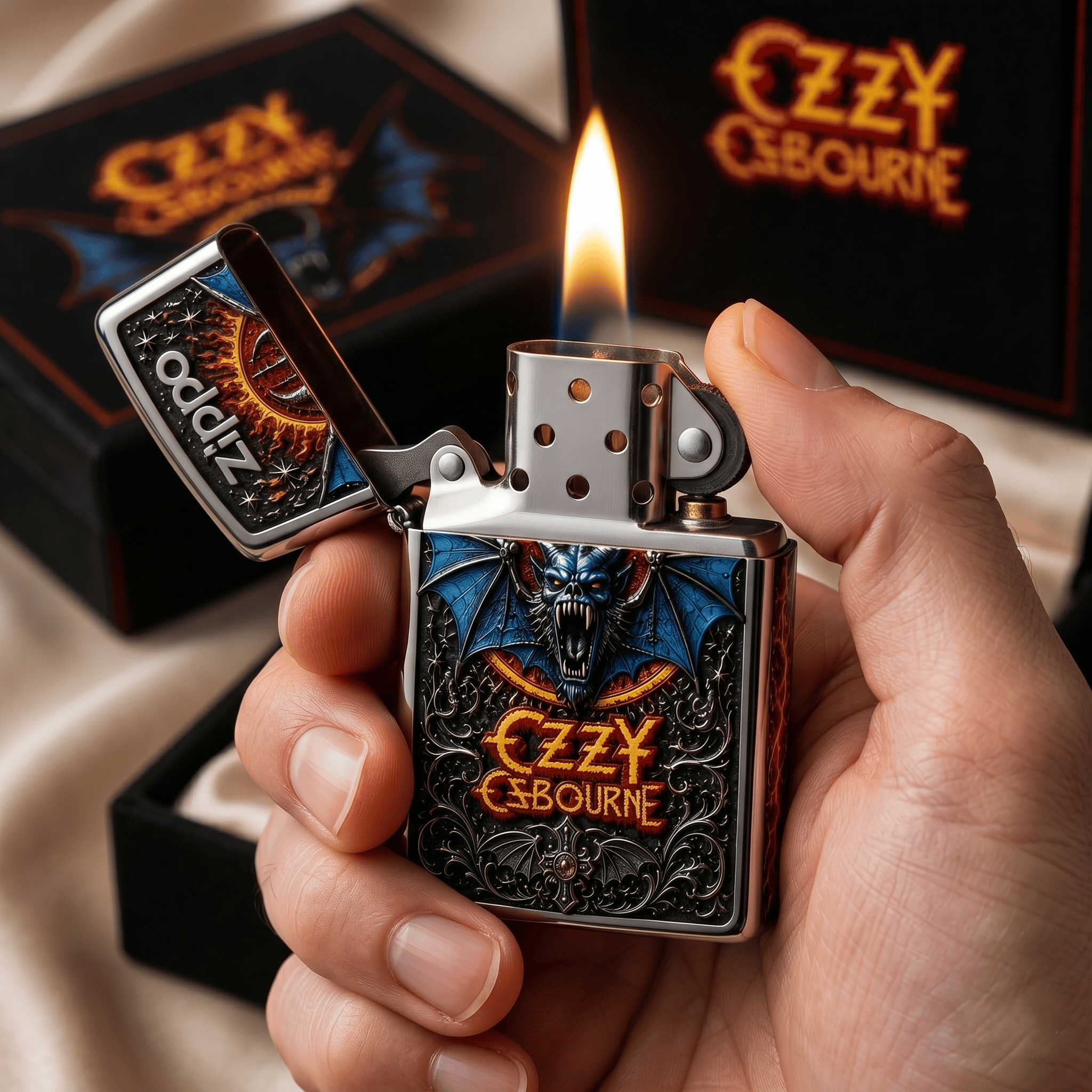 Premium OZOB Zippo Lighter TNSM