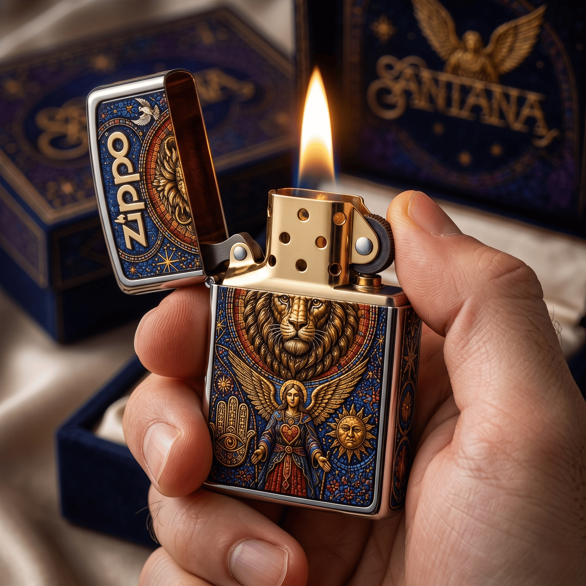 Premium SAN Zippo Lighter TNSM