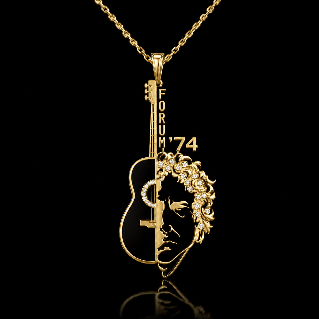 BDL Solid Gold Chain with Diamond Pendant BMD