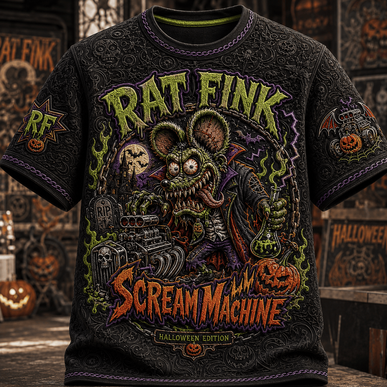 PREMIUM RFK 3D EMBOSS SHIRT NTVA