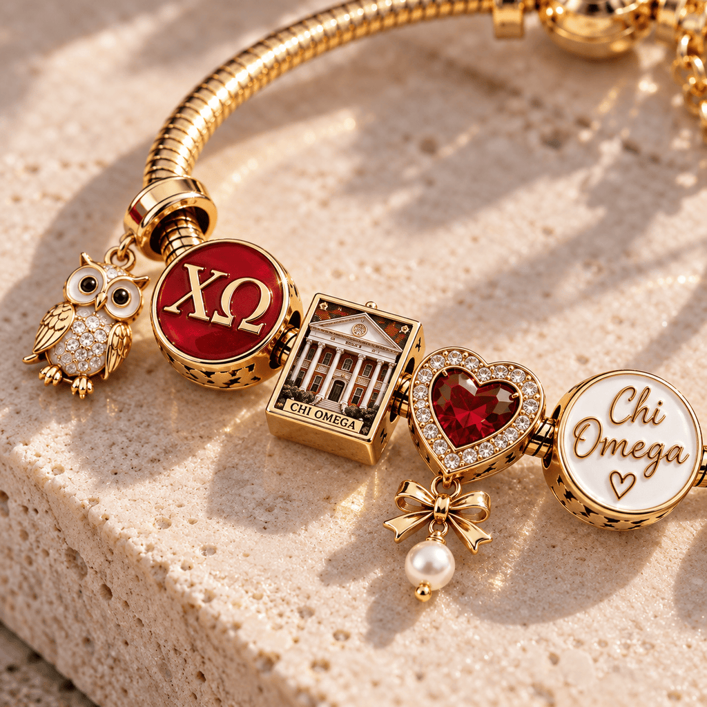 COMG Gold Charm Bracelet Set TTN