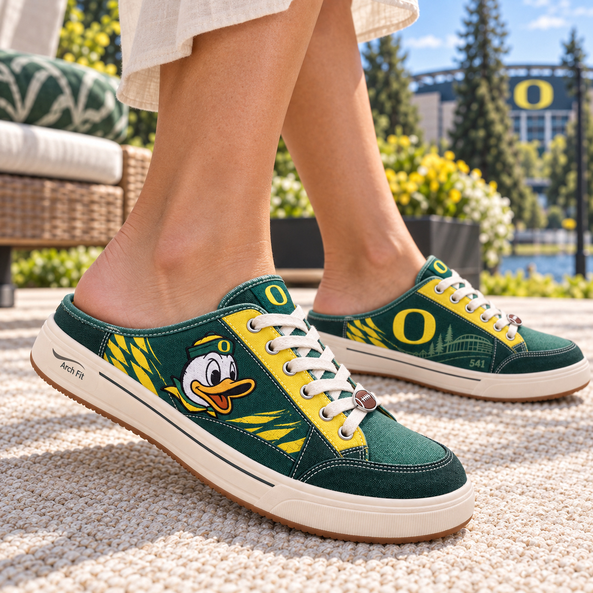 PREMIUM ORD Canvas Sneaker Mule HQH