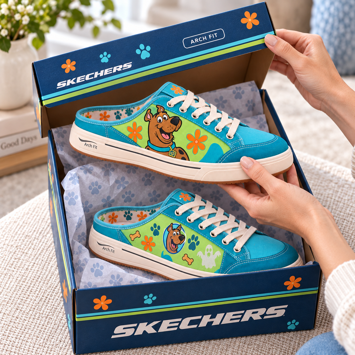 PREMIUM SCBD Canvas Sneaker Mule HQH