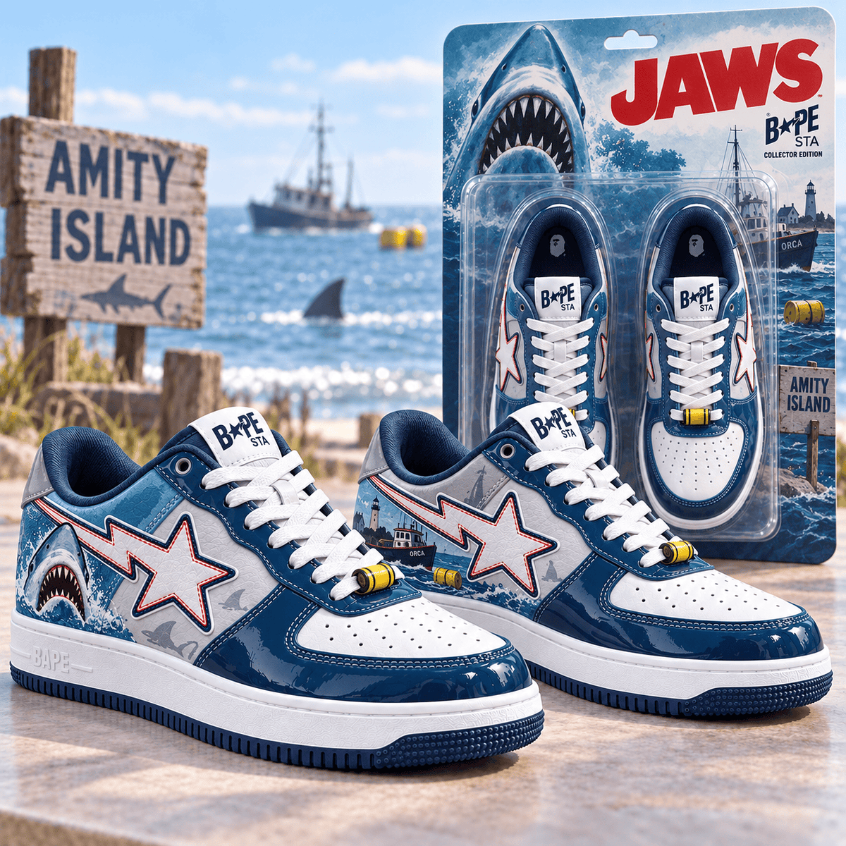 PREMIUM JAWS CASUAL SHOES HQH