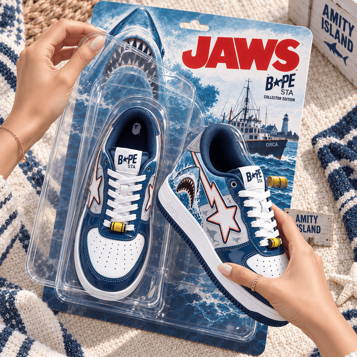 PREMIUM JAWS CASUAL SHOES HQH