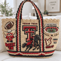 TTRR Straw-Style Embellished Tote Bag HTTT