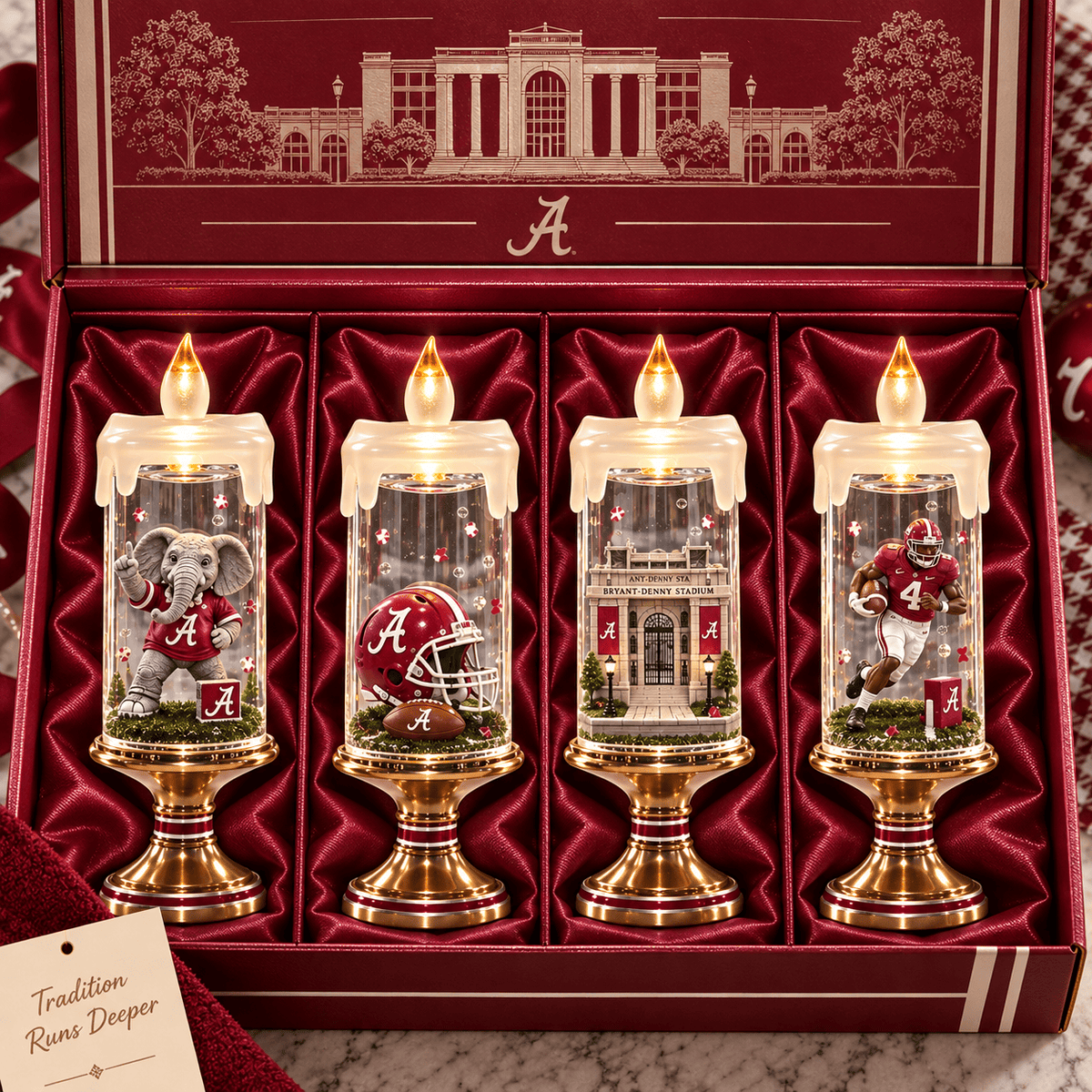 Premium ACT Candle Ornament Lights TTMH
