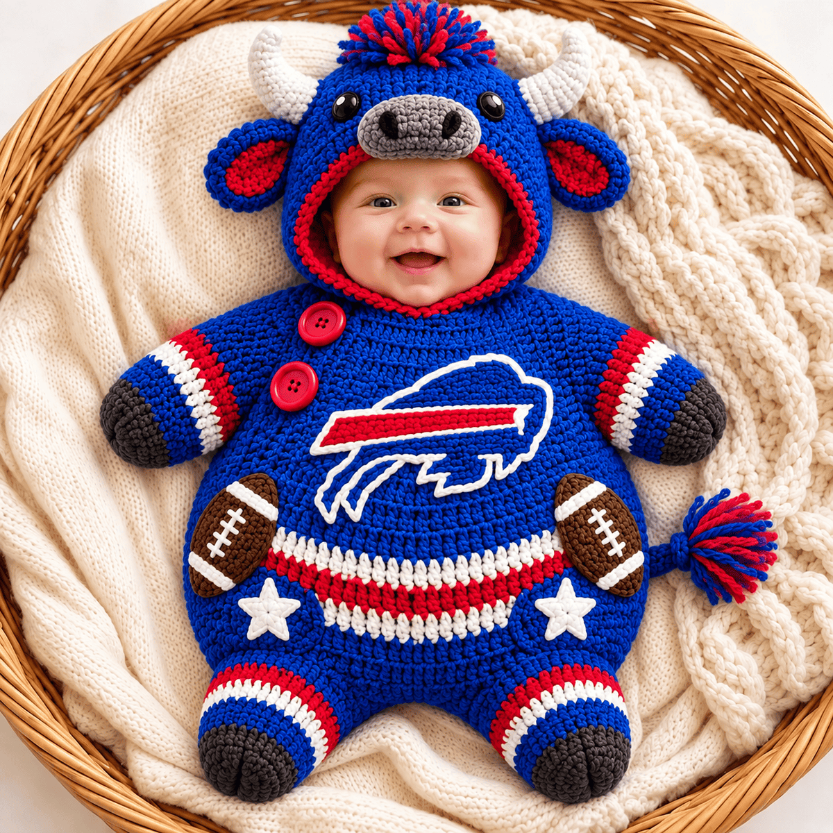 BFBL Crocheted baby romper BMD