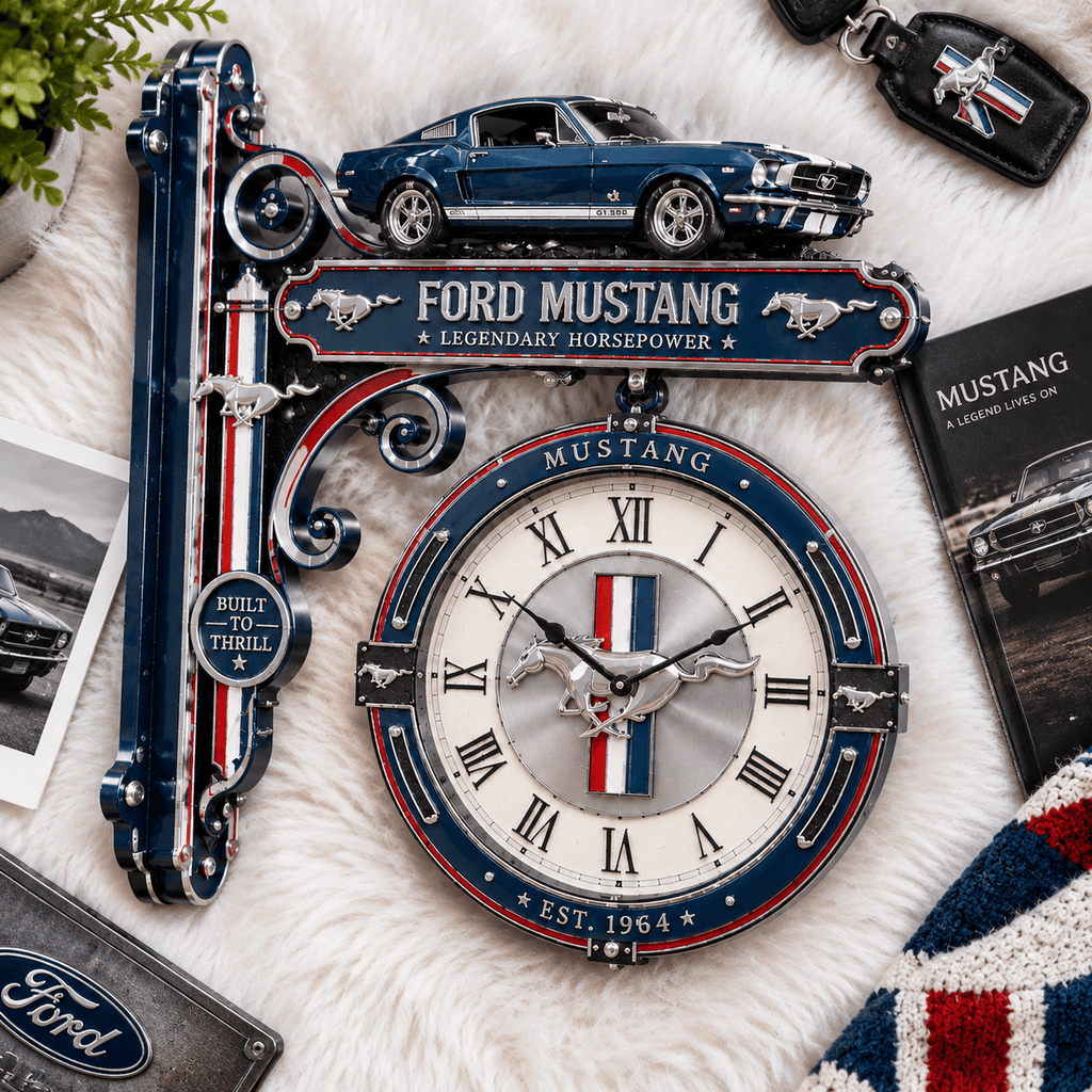 MUST Premium Illuminating Collector Wall Clock LNTH