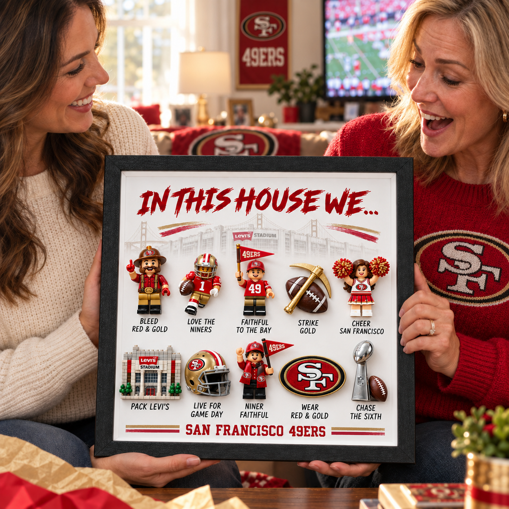 SF49 "In This House We…" 3D Fan Display Frame TMH