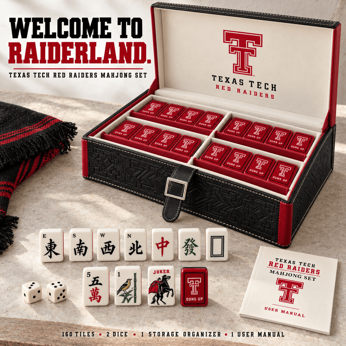 Premium TTRR Mahjong Tiles Set TNSM