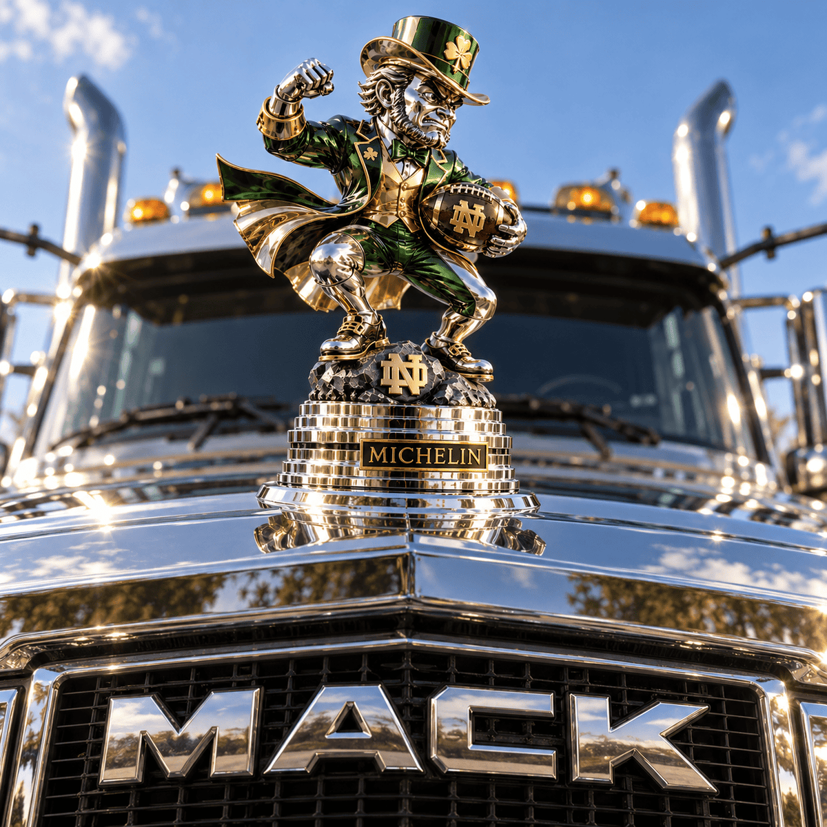 NDFI Premium Car Hood Ornament NPL