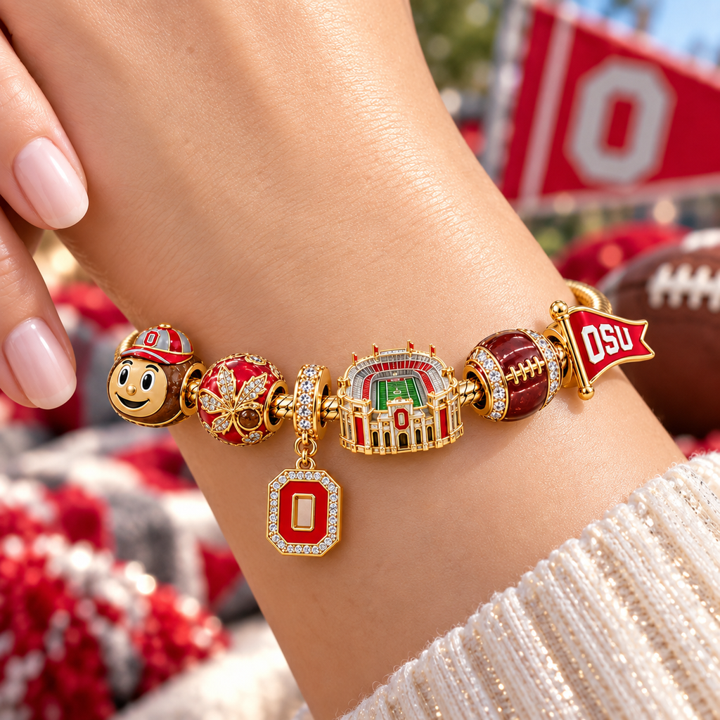 OSB Gold Charm Bracelet Set NHVH