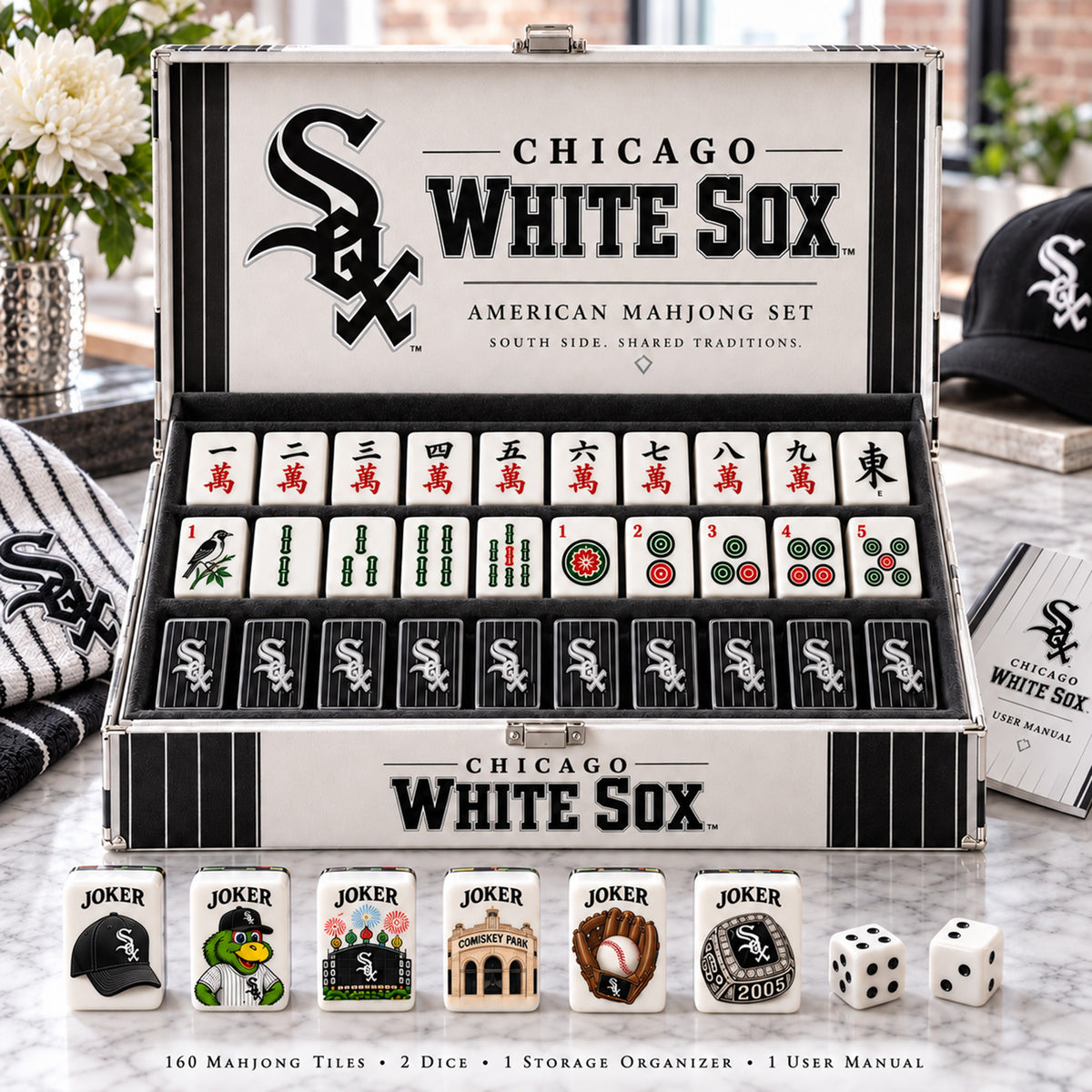 Premium CWS Mahjong Tiles Set TTMH
