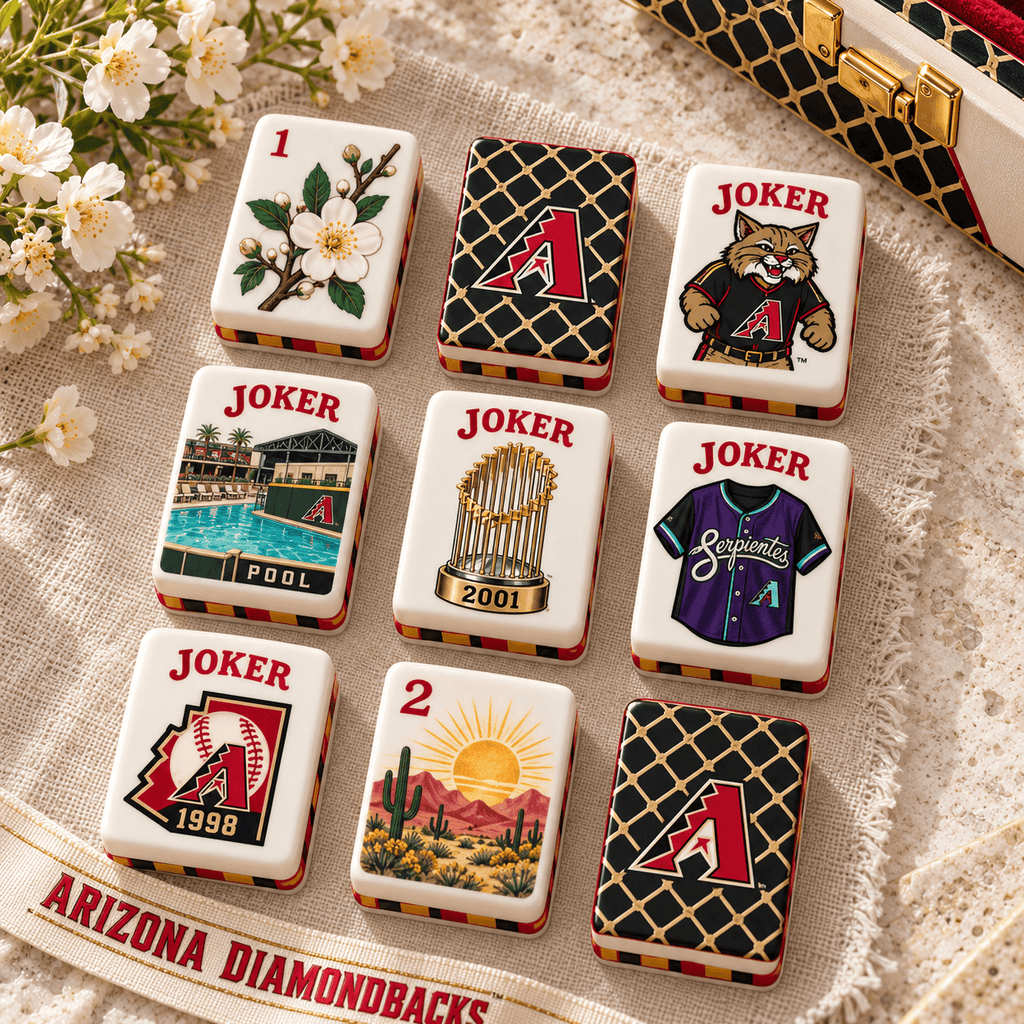 Premium AZDB Mahjong Tiles Set TTMH