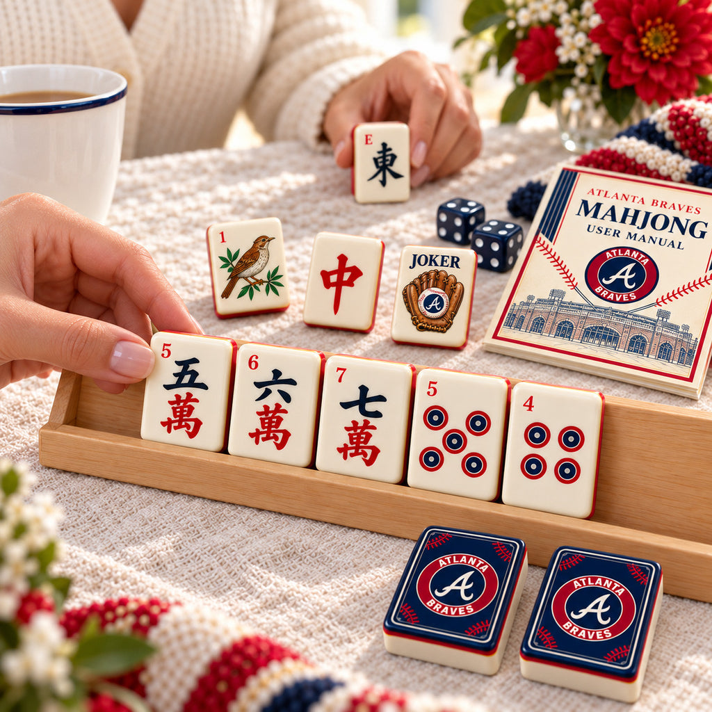 Premium ALB Mahjong Tiles Set TTMH
