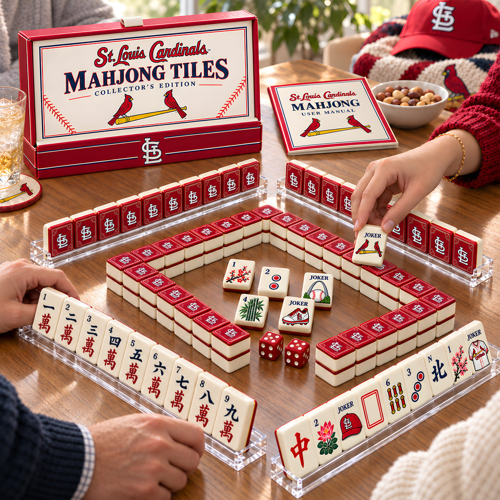 Premium SLVC Mahjong Tiles Set PVNA