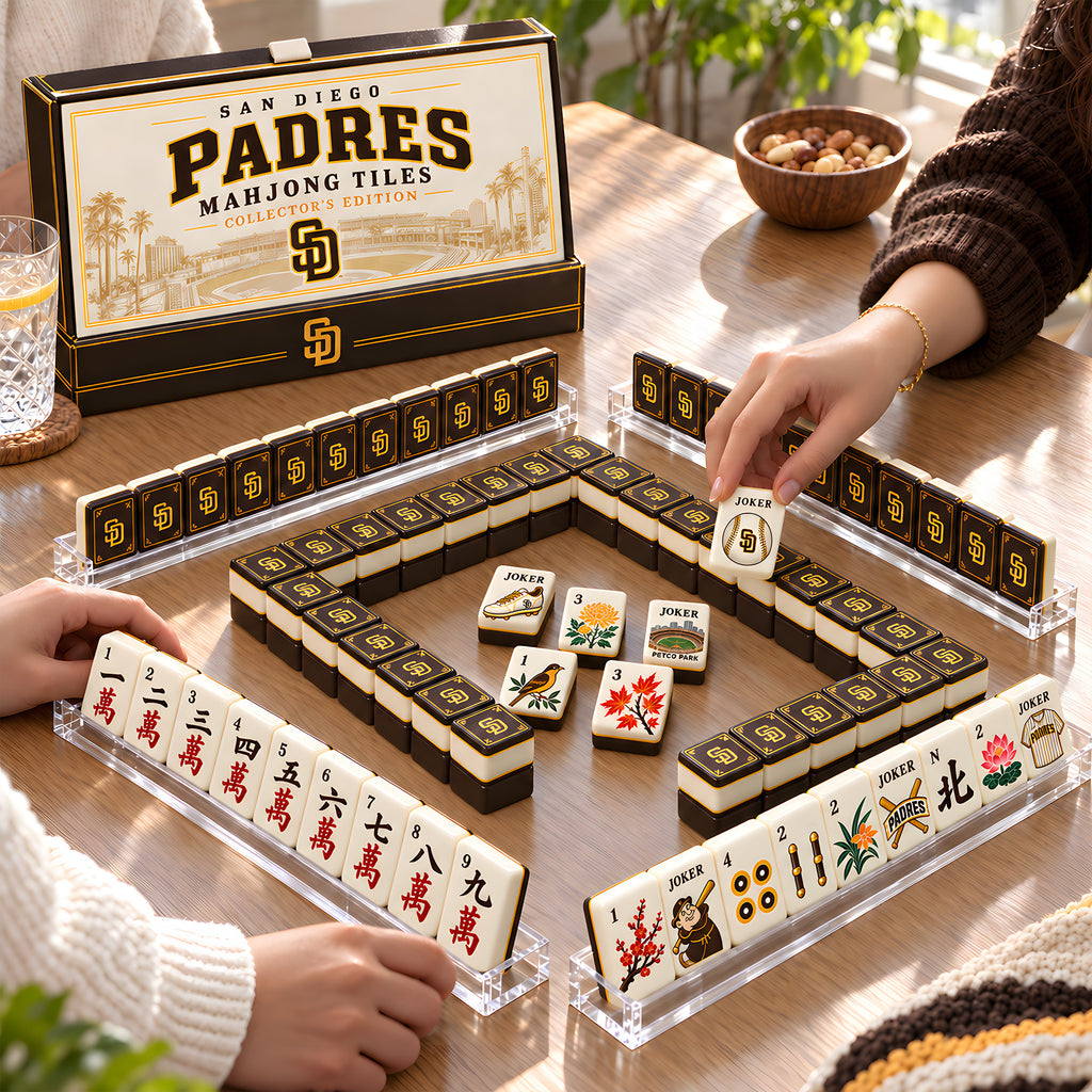 Premium SDP Mahjong Tiles Set PVNA