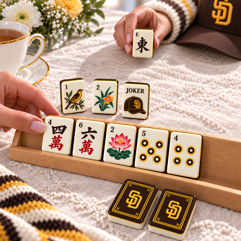 Premium SDP Mahjong Tiles Set PVNA