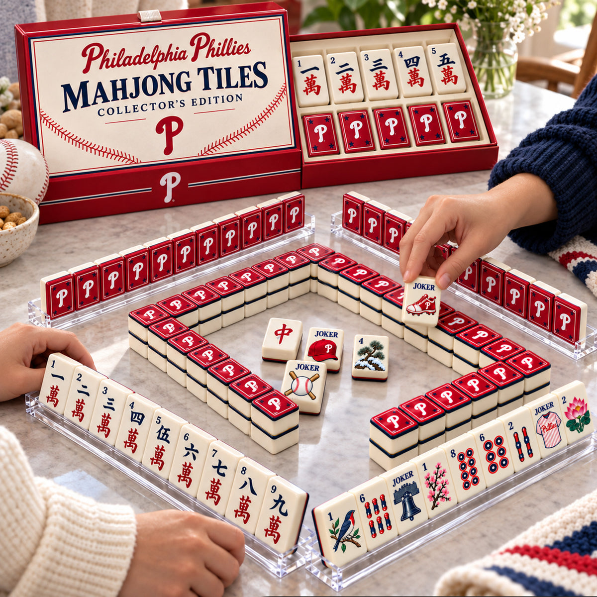 Premium PPP Mahjong Tiles Set PVNA