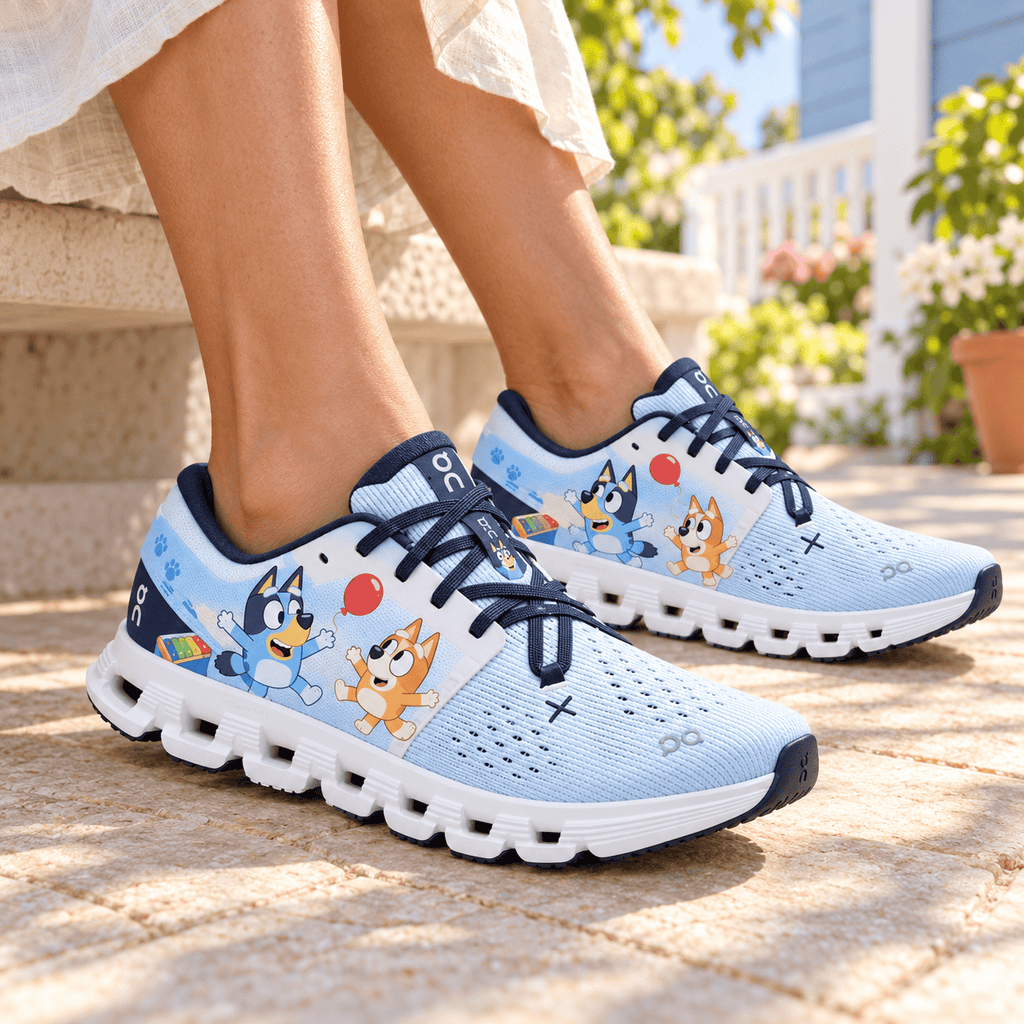 Premium BLU Monochrome Sneakers HQH