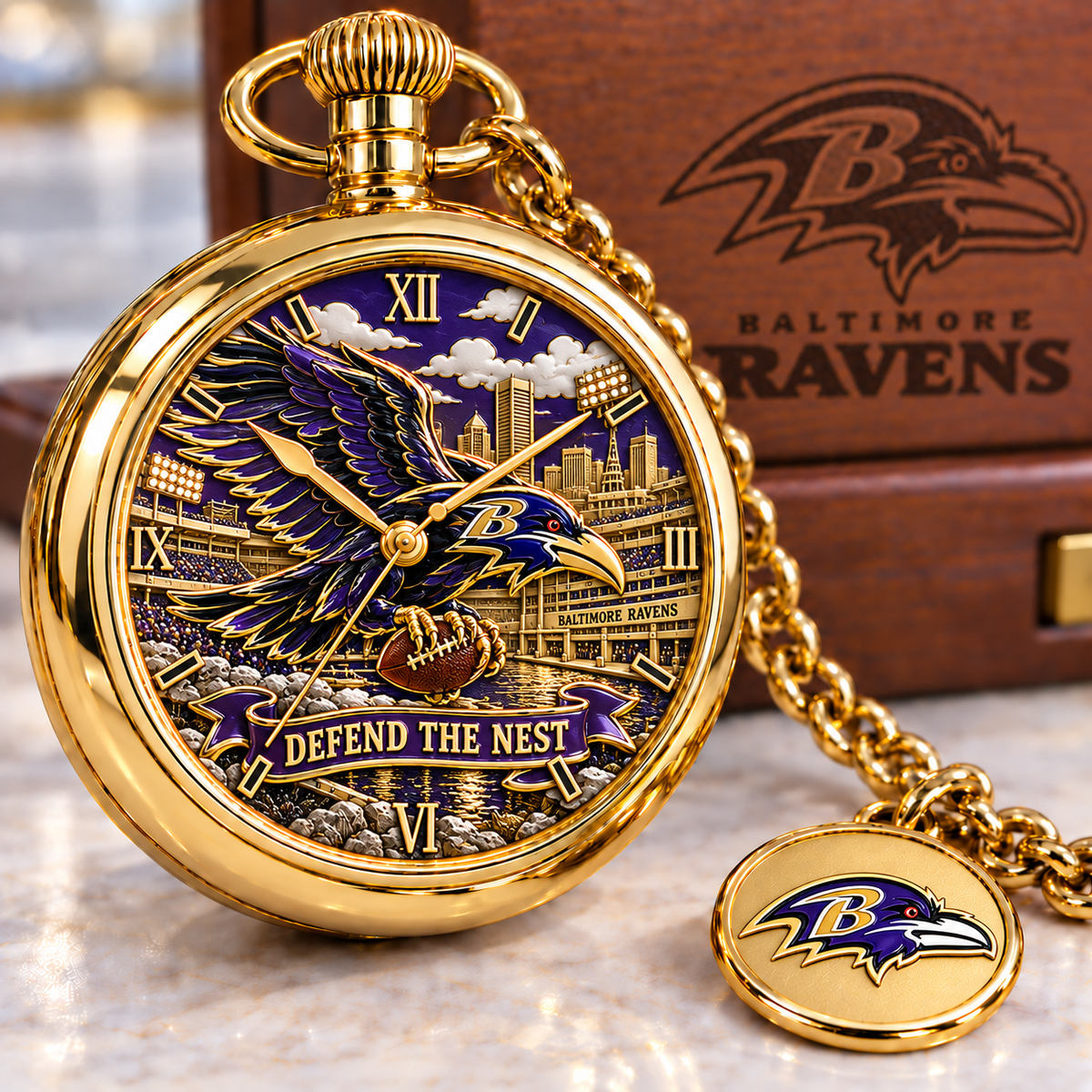 BTR PREMIUM VINTAGE POCKET WATCH NPL