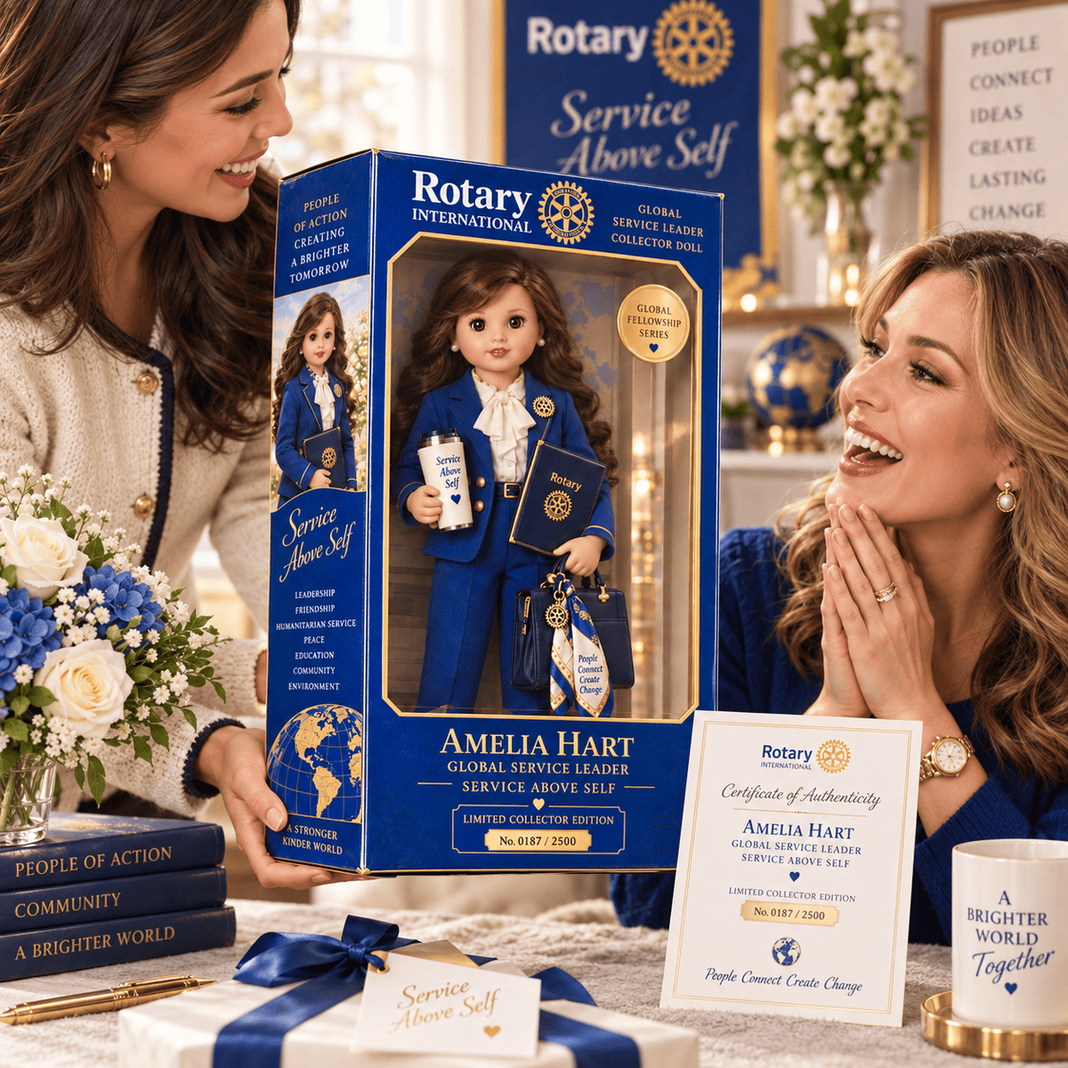 Premium ROTI Commemorative Collector Doll PDL