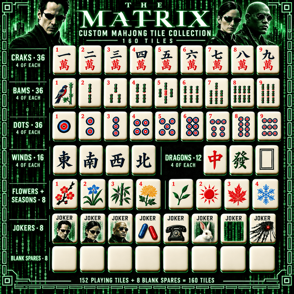 TMX Premium Mahjong Set – Game Night Edition PNPA