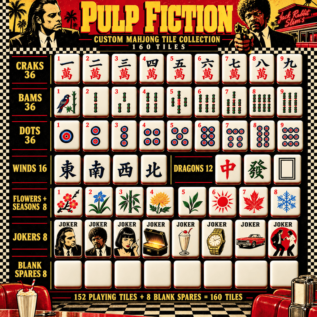PFF Premium Mahjong Set – Game Night Edition PNPA